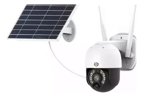 Solar Cámara De Seguridad 2k Hd Wifi Inalámbrico 1080p 3mp.