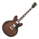 Guitarra Eléctrica Vintage®vsa500w Semi Acustica Jazz Blues 