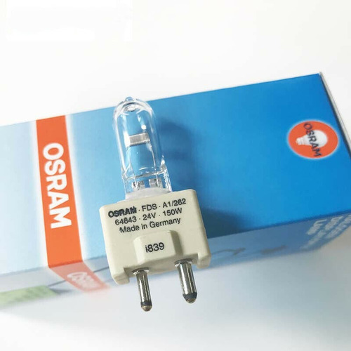 Foco Osram 64643 Fds Dze 24v 150w Gy9.5 Halogeno 