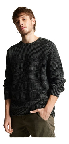 Sweater Hombre Foster Grecas Lavado               