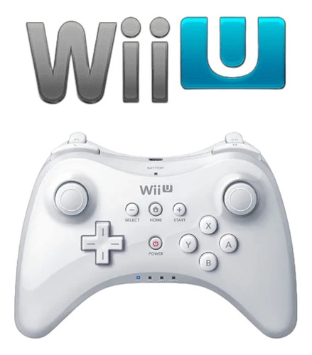 Pro Controller Branco Nintendo - Wii U Original Nintendo