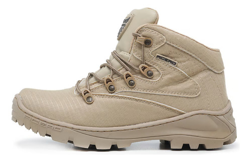 Bota Coturno Acero Militar Ripstop Mid Desert