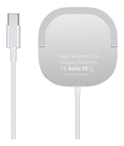 Cargador Carga Rápida 15w Inalámbrico Magnético Para iPhone