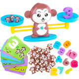 Jogo Pedagógico Brinquedo Educativo Stem Macaco Equilibrista