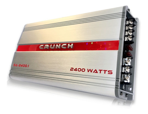Amplificador Crunch Sa-2400.1 2400w Clase D 1 Canal