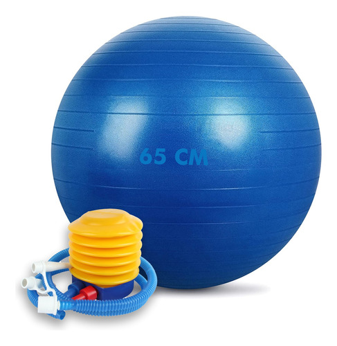 Bola De Pilates 65 Cm Ioga Supermedy Antiestouro