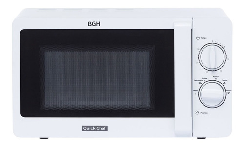 Microondas Bgh Quick Chef B120m20 Blanco De 20lts 220v 