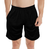 Short De Hombre Deportivo Fútbol Running Gimnasio Bolsillos