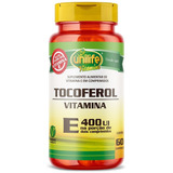 Vitamina E E400 Alfa Tocoferol 400 Ui Unilife Vegan 60 Cp