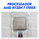 Processador Amd Ryzen 7 1700x 3.4ghz (3.8ghz Turbo), 8-cores