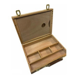 Caja Profesional De Madera Para Pintor 32x24x7,1cm Artmate