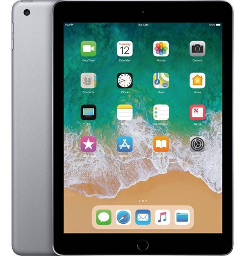 iPad Apple 6th Generation 2018 A1893 9.7 32gb Cinza-espacial