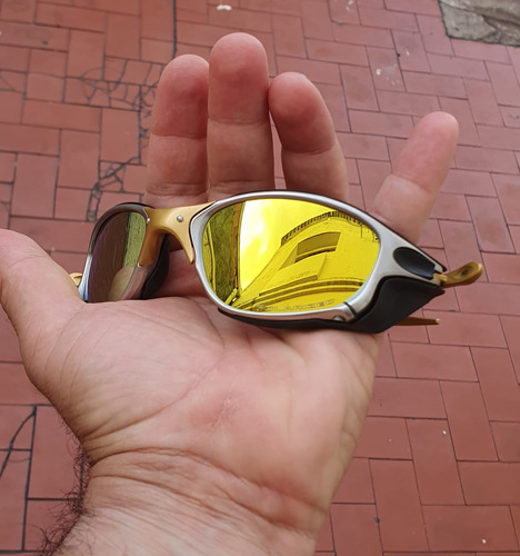 Oculos De Sol Juliet Xmetal 24k Double X + Sid Blind Top G8