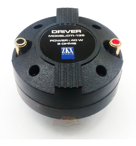 Driver Zkx 80w Titanio Para Bafle Dti-135 Dc-electronica