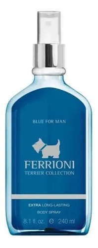 Body Spray Para Caballero Ferrioni Blue 240ml.