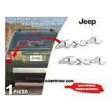 Emblema Para Cajuela 4x4  Jeep Patriot Original Calidad