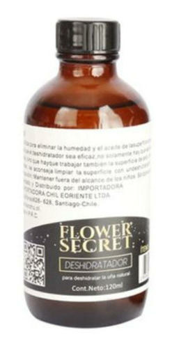 Deshidratador Para Uñas O Nail Prep Flower Secret 120ml