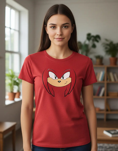 Playera Knuckles Blusa Shadow, Sonic Pelicula Killroy