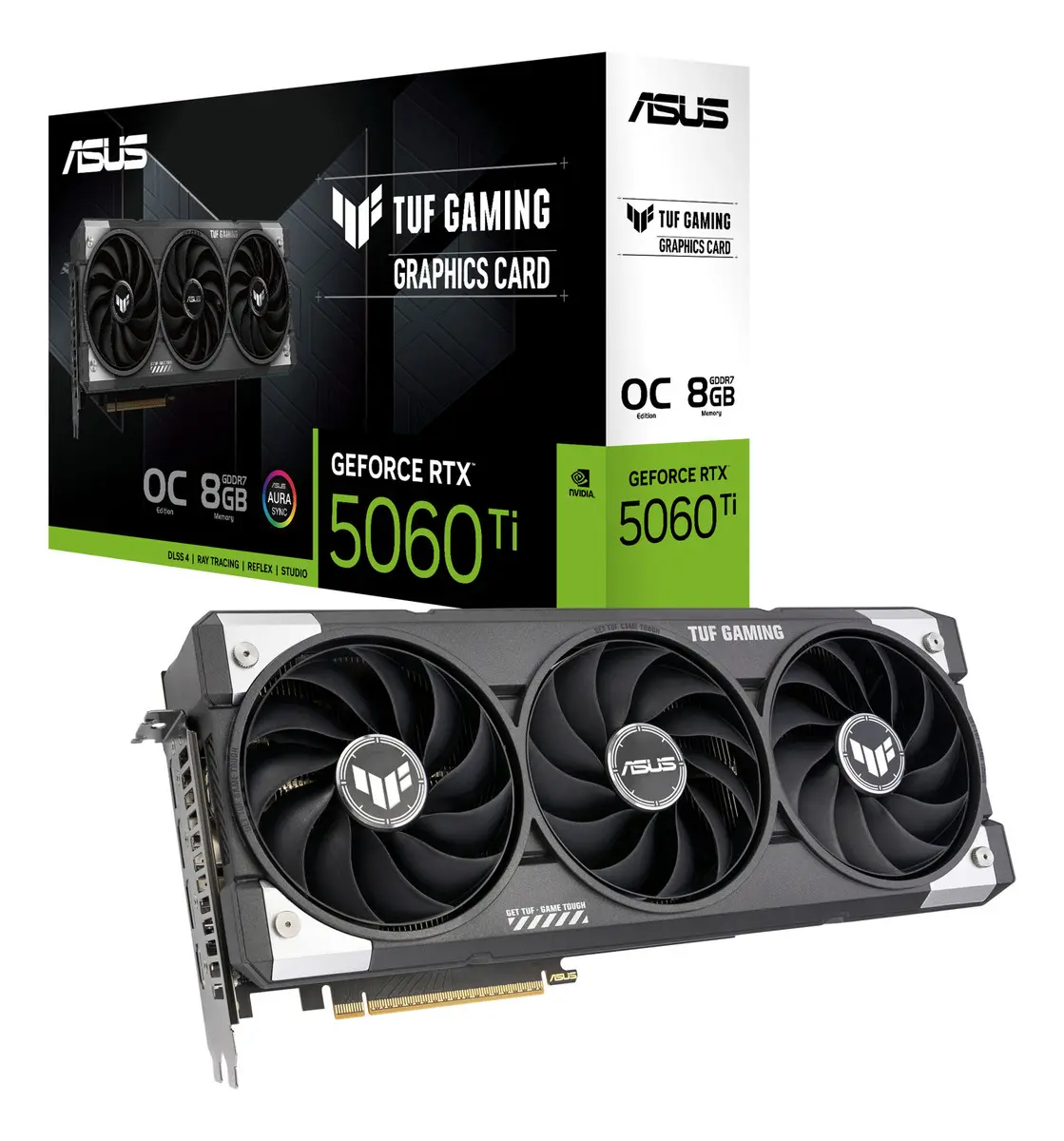 Placa De Video ASUS TUF GeForce RTX 5060 Ti 8GB GD