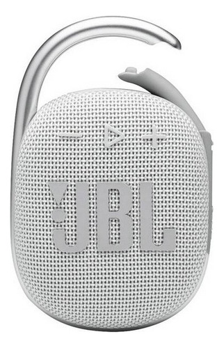Alto-falante Jbl Clip 4 Portátil Bluetooth Waterproof White 