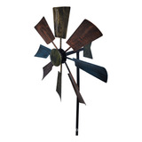 Metal Windmill Spinner - Decoração De Jardim Ao Ar Livre