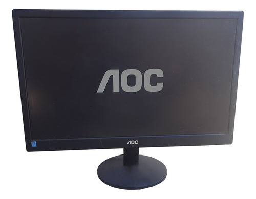 Monitor Lcd Aoc Usado Com Marca De Uso E Bolinha Na Tela