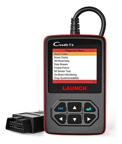 Launch X431 Creader V+ Obd2 Lector De Código Del Motor De Co