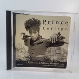 Prince - Let It Go - Cd Single - Ex - Usa