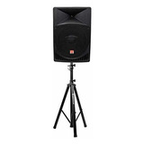 Altavoz Activo Profesional 15  Con 1,000w Y Trípode.