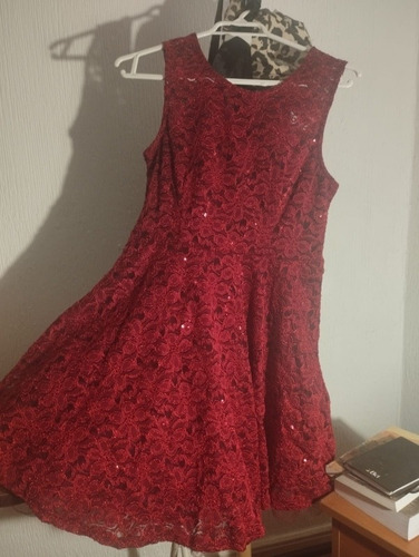Vestido De Fiesta Rojo 