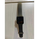 Relógio Apple Watch Series 3 42mm Preto Tela Quebrada