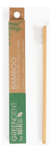 Cepillo De Dientes Bambu Bucaltac Greendet Biodegradable