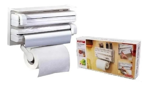 Dispensador Corta Fácil Triple Papel De Cocina Nova