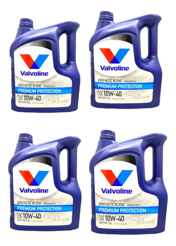 Aceite Valvoline Semisintético 10w40 P/todo Tipo De Auto/16l