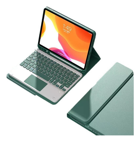 Capa Com Teclado E Mouse Ñ Para iPad, iPad Air4, iPad Pro