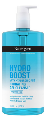 Limpiador Facial Neutrogena Hydro Boost Sin Fragancia 473 Ml