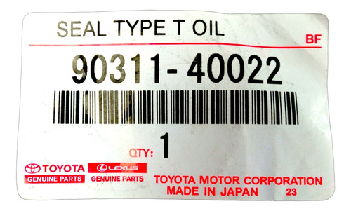 Estopera Cigueal Delantera Toyota Camry 90311-40022 Foto 4