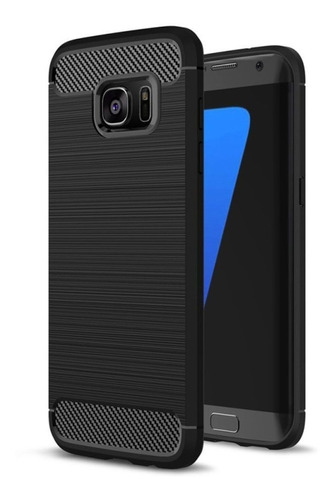 Funda Para Samsung Galaxy S7 Edge Fibra De Carbono