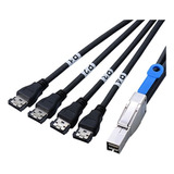 Micro Cables Sata Sas Hd Sff-8644 Host A 4 Esata Fanout Cabl
