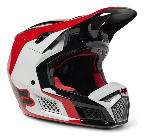 Casco Fox V3 Rs Carbono Motocross Enduro - Trapote Racing