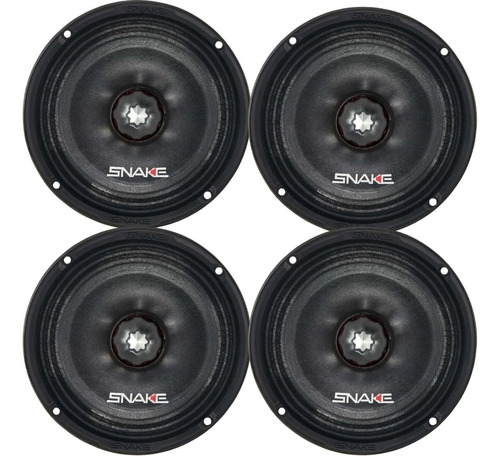 04 Alto Falante Woofer Snake 6 Polegadas Esv200 200w 4 Ohms