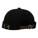 Gorra Docker De Terciopelo Con Etiqueta Letters Label Haraju