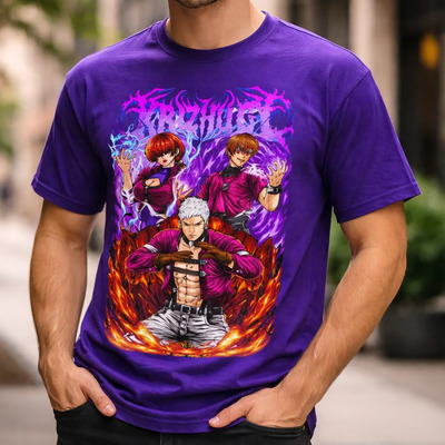 Playera Kof 2002 Yashiro Shermie Chris Locos Orochi Team | MercadoLibre