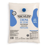 Crema De Leche Vacalin 44% Pastelera X 10lt - Mataderos -