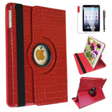 Estuche iPad Air 3ra Generación, Cocodrilo Rojo 2019 10.5 /