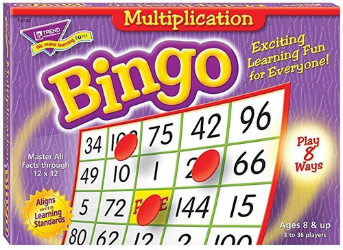 Juego De Bingo De Multiplicación