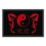 Limpiapies Dragon Yin Yang