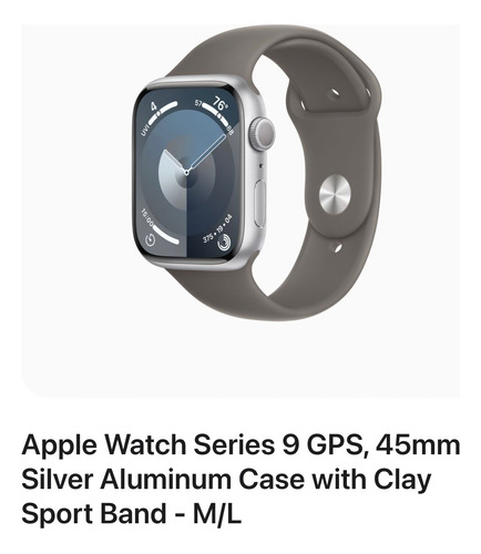 Apple Watch Series 9 45mm Usado Palermo