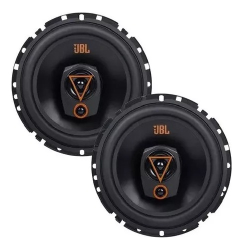 Kit Par Alto Falantes 6 Jbl 6trms80 Triaxial 80w Rms 4 Ohms