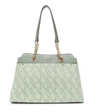 Bolsa Shoulder Nicole Lee Monograma Con Cadena Ss22